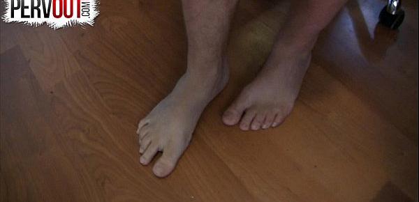  Worship Jareds Dirty Feet GAY JOI MALE FEET FETISH